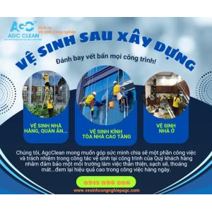 Công Ty TNHH TM Và DV Vệ Sinh Công Nghiệp AGCCLEAN