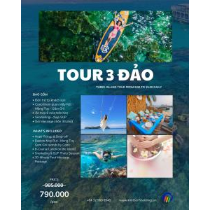 Khám Phá 3 Đảo Mây Rút – Móng Tay – Gầm Ghì
