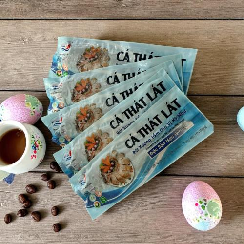 Cá Thát Lát Rút Xương Tẩm Gia Vị Kỳ Như, Túi 300g. Đặc sản Hậu Giang