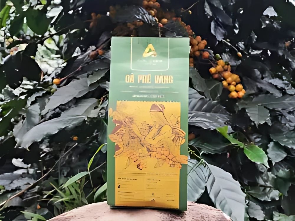 1. Cà phê vàng rang xay (250 g – hạt/bột)