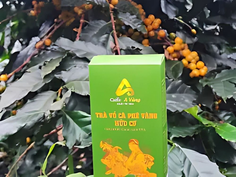 3. Hộp trà vỏ cà phê đặc sản (Cascara, 100 g)