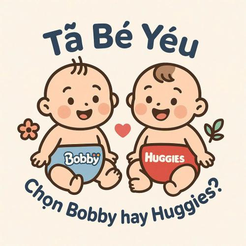 Giữa Tã Bobby Và Huggies Mẹ Nên Lựa Chọn Loại Nào Phù Hợp Cho Bé